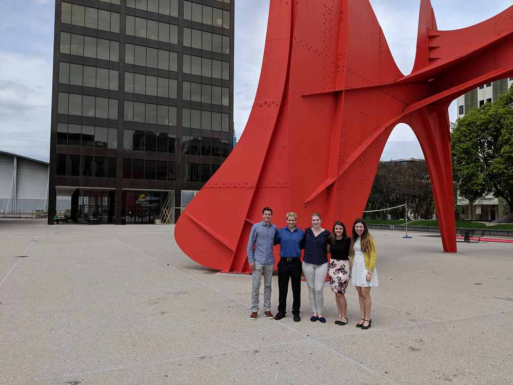 Applied math students take calculations outside the classroom